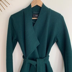 LINE Wrap Wool Coat